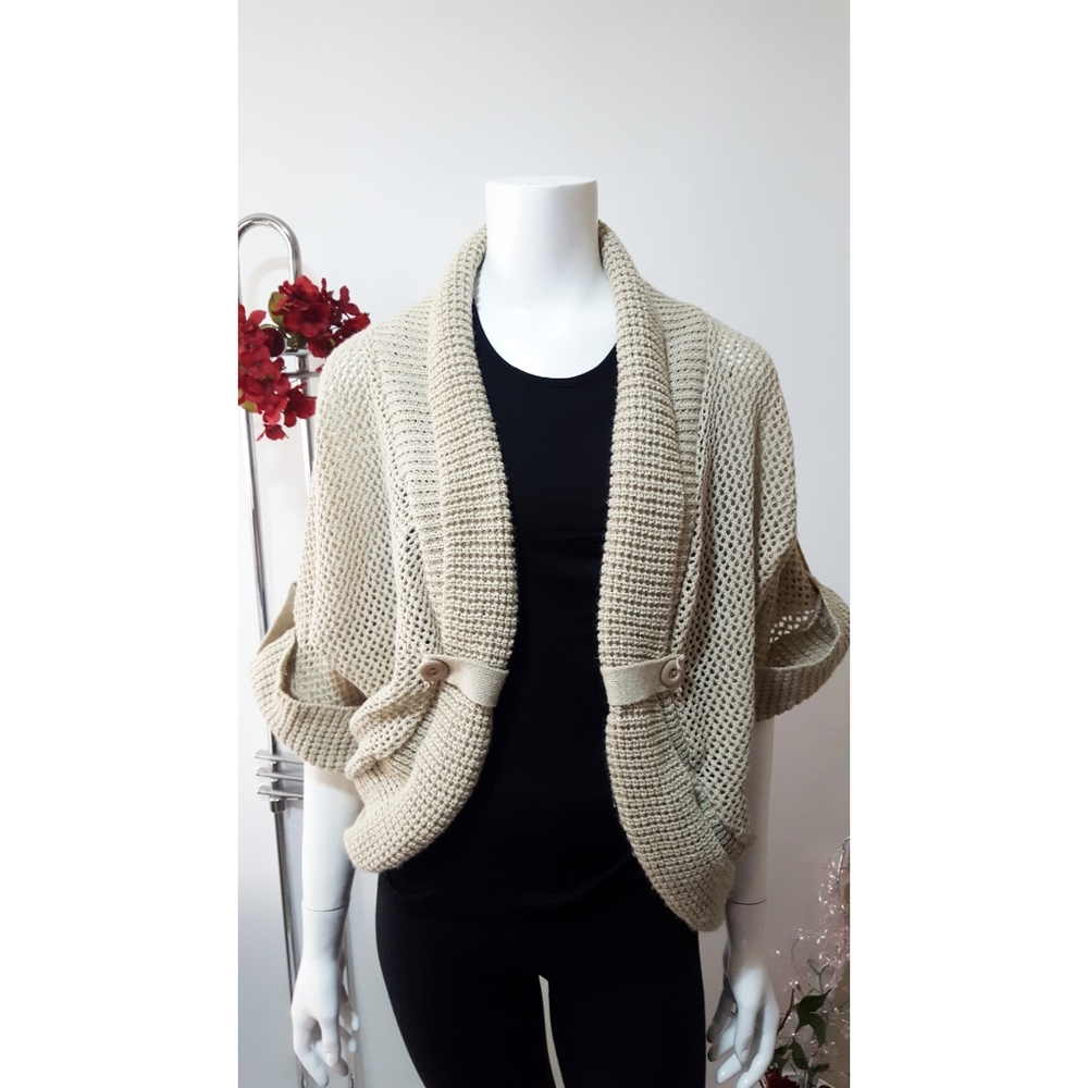 🔖Knitted🍂Sweater🍂Open Style☆Short Cardigan